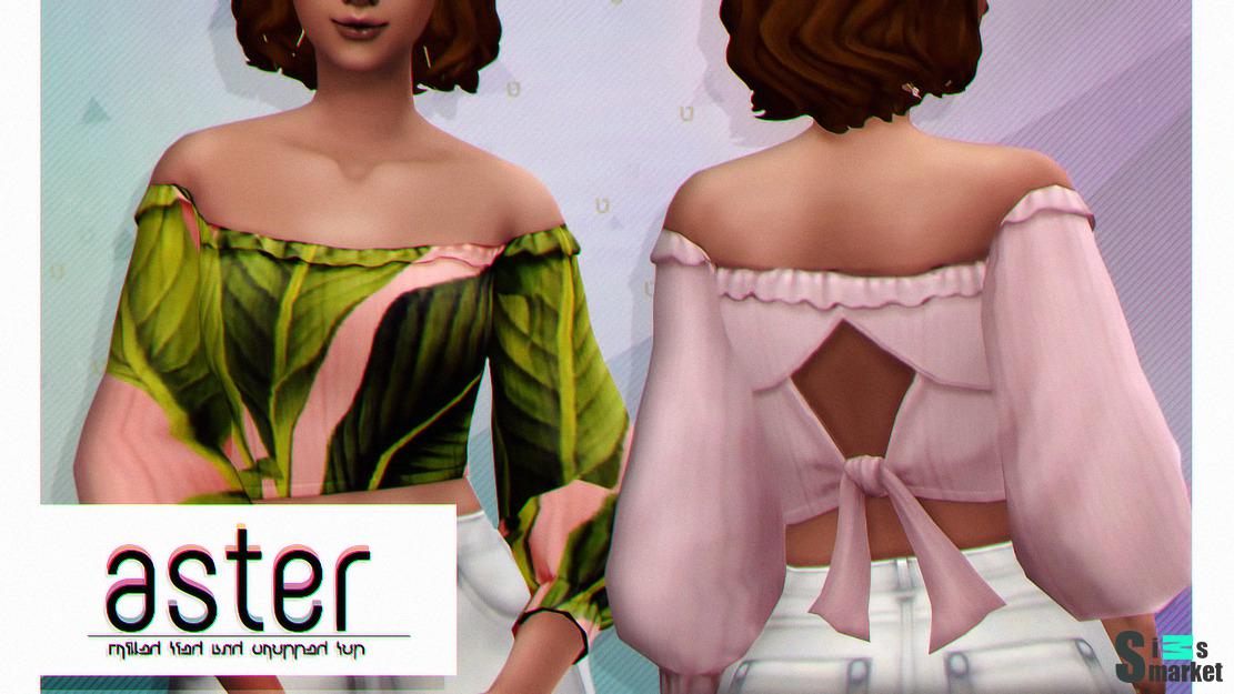 Топ aster; by viiavi для Симс 4. Скачать мод