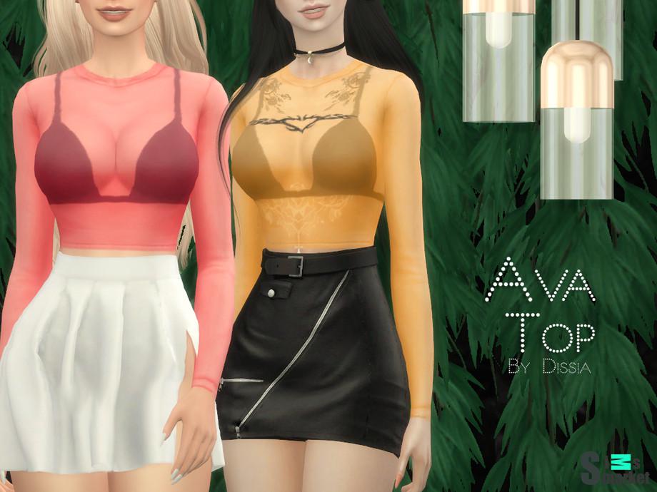 Топ Ava by Dissia  для Симс 4. Скачать мод