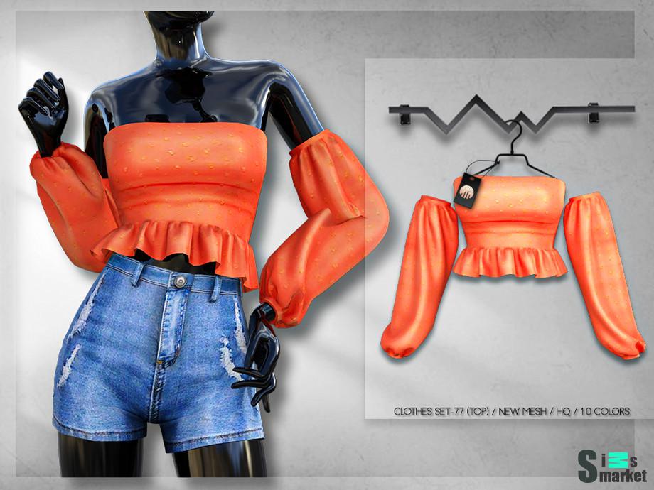 Топ BD297 by busra-tr для Симс 4. Скачать мод