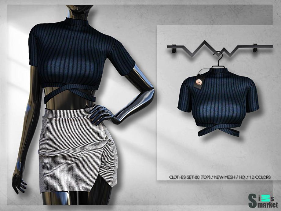 Топ BD307 by busra-tr  для Симс 4. Скачать мод