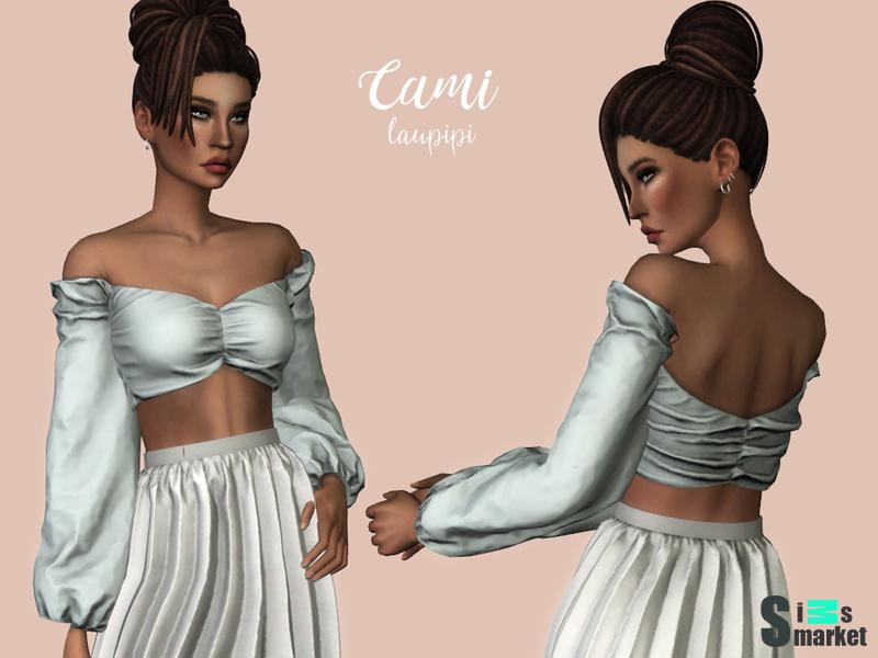 Топ Cami by laupipi для Симс 4. Скачать мод