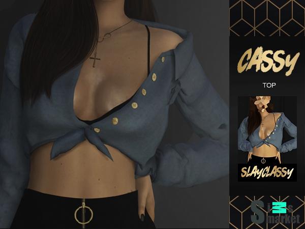 Топ cassy by slayclassy для Симс 4. Скачать мод