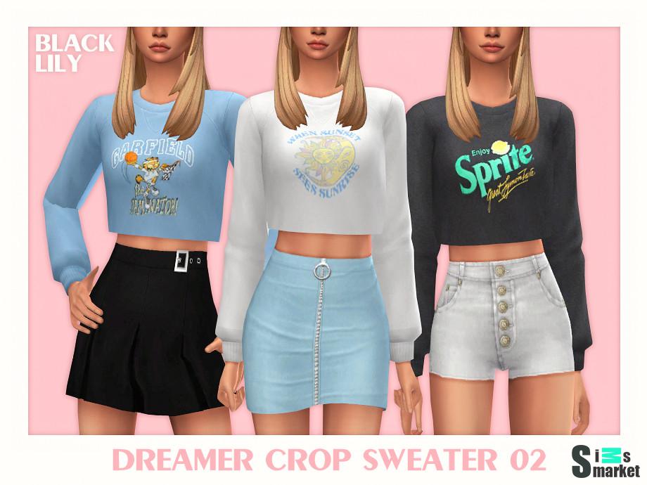 Топ Dreamer by Black Lily для Симс 4. Скачать мод