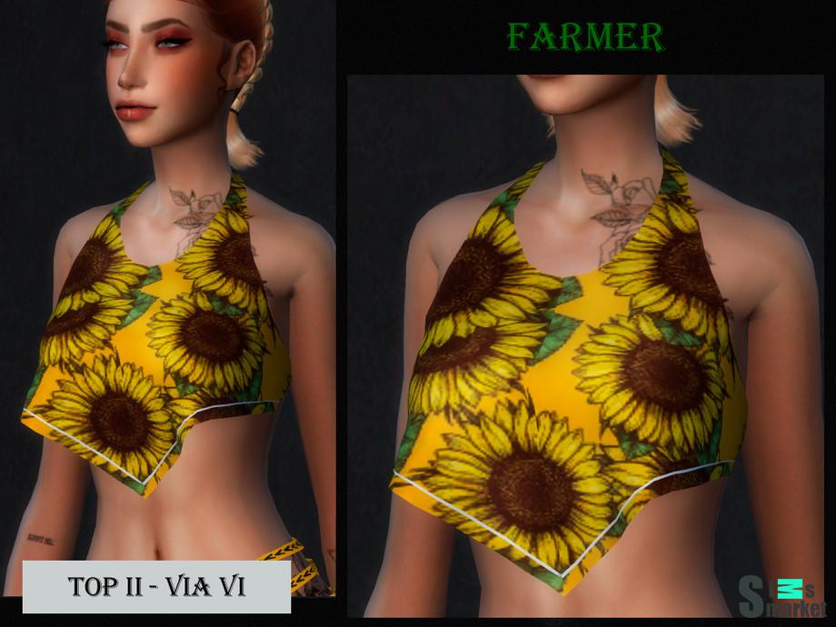Топ FARMER VI by Viy Sims для Симс 4. Скачать мод