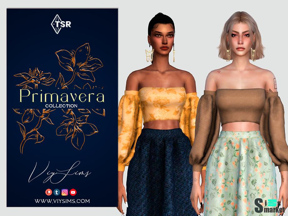Топ FLORAL by Viy Sims для Симс 4. Скачать мод