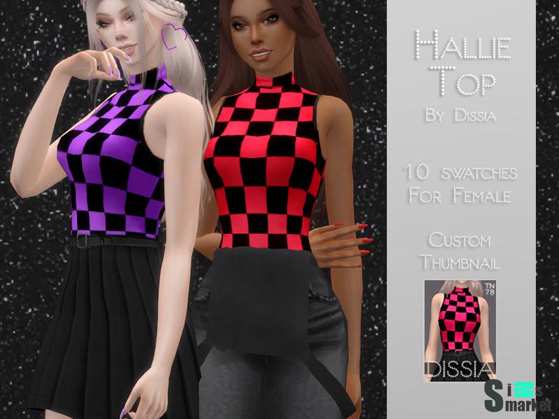 Топ Hall by Dissia для Симс 4. Скачать мод