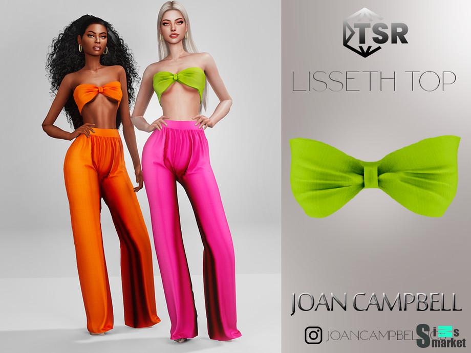 Топ из комплекта "Lisseth" by Joan Campbell  для Симс 4. Скачать мод