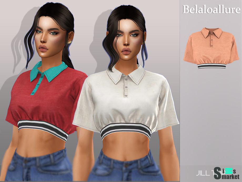 Топ Jill by belal1997 для Симс 4. Скачать мод