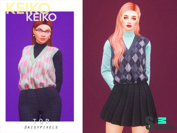 Топ keiko by daisypixels для Симс 4. Скачать мод