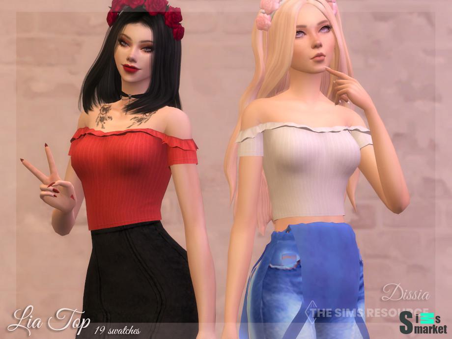 Топ Lia by Dissia для Симс 4. Скачать мод