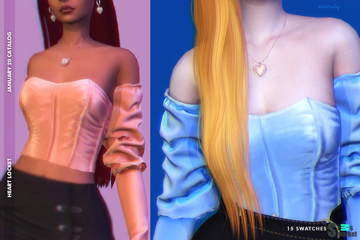 Топ "LINA TOP" для Симс 4. Скачать мод