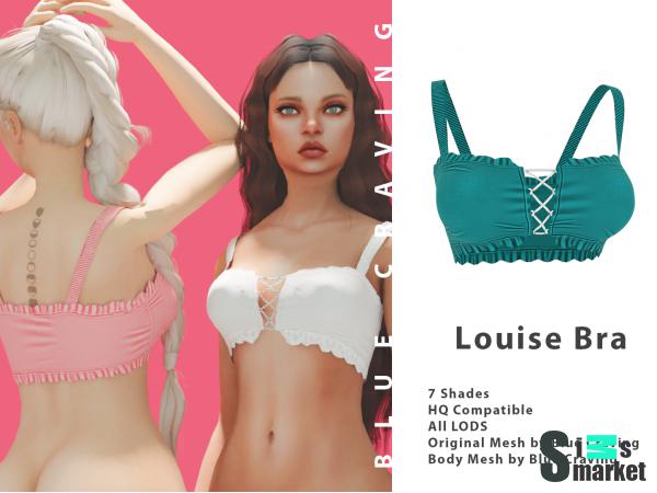 Топ louise by blue craving для Симс 4. Скачать мод