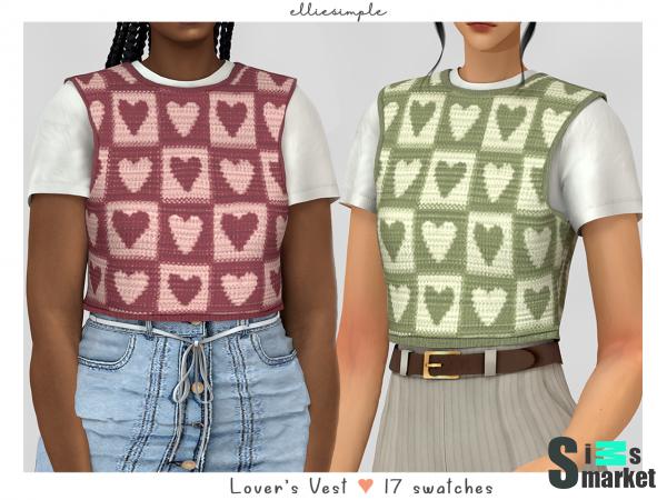 Топ lover's by elliesimple для Симс 4. Скачать мод