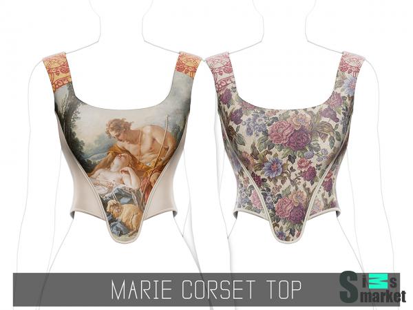 Топ marie by simpliciaty для Симс 4. Скачать мод