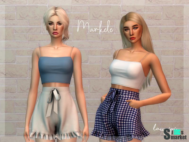 Топ Markele by laupipi  для Симс 4. Скачать мод