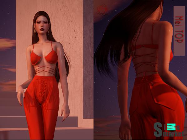 Топ mei by bluerose-sims для Симс 4. Скачать мод