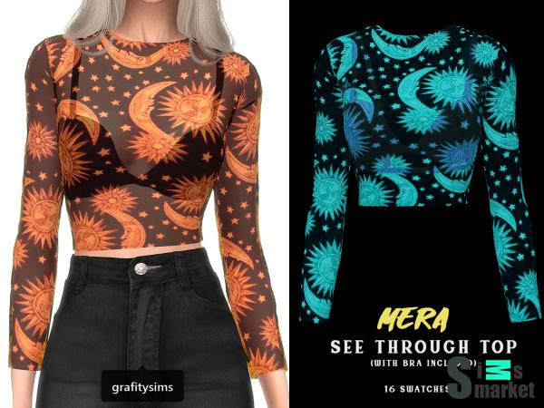 Топ mera by grafity-cc для Симс 4. Скачать мод