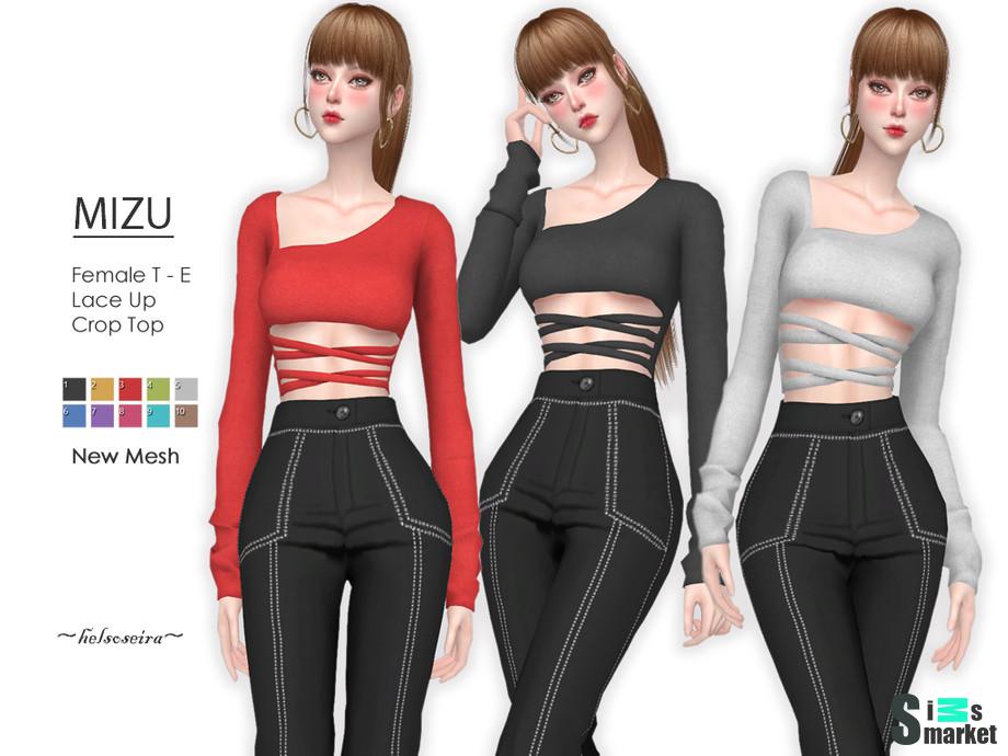 Топ MIZU by Helsoseira для Симс 4. Скачать мод