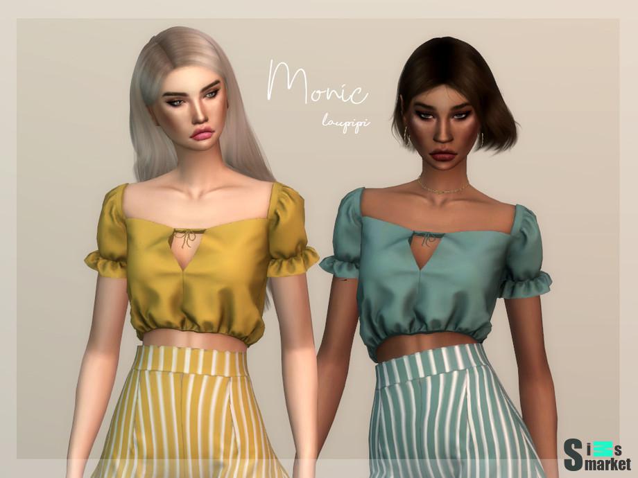 Топ Monic by laupipi  для Симс 4. Скачать мод