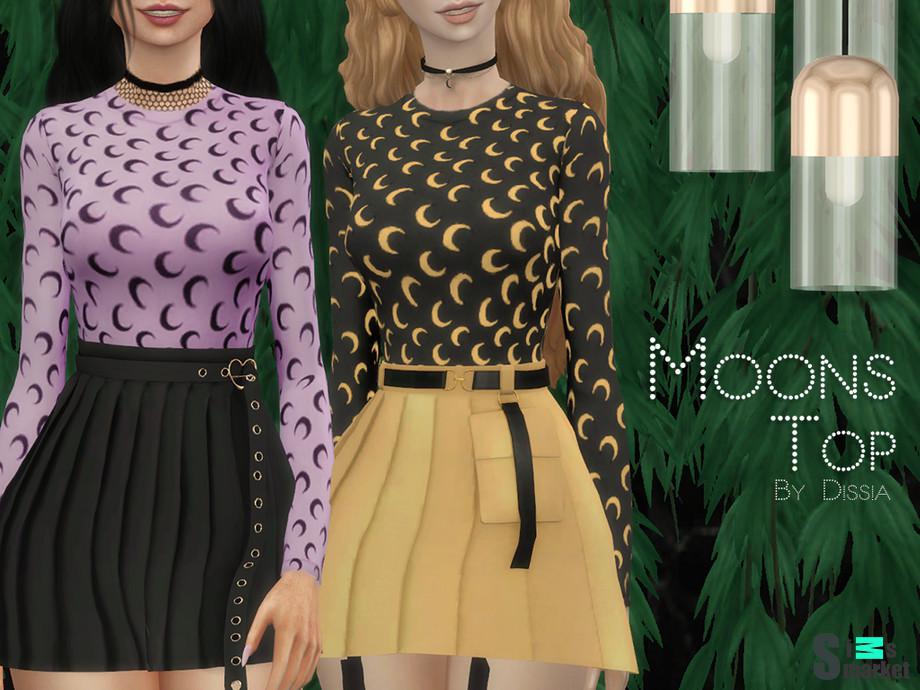 Топ Moons by Dissia для Симс 4. Скачать мод