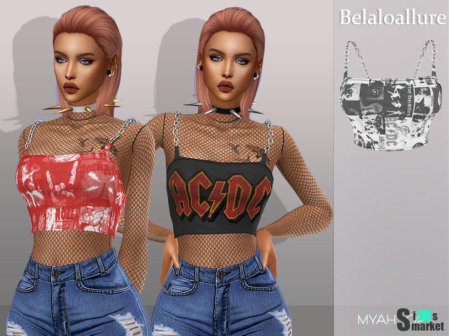 Топ Myah by belal1997 для Симс 4. Скачать мод