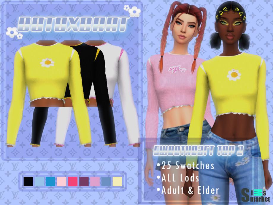 Топ N.2 by B0T0XBRAT для Симс 4. Скачать мод