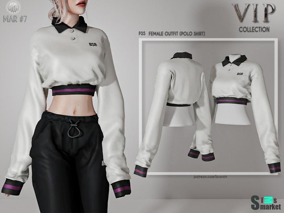 Топ P35 by busra-tr для Симс 4. Скачать мод