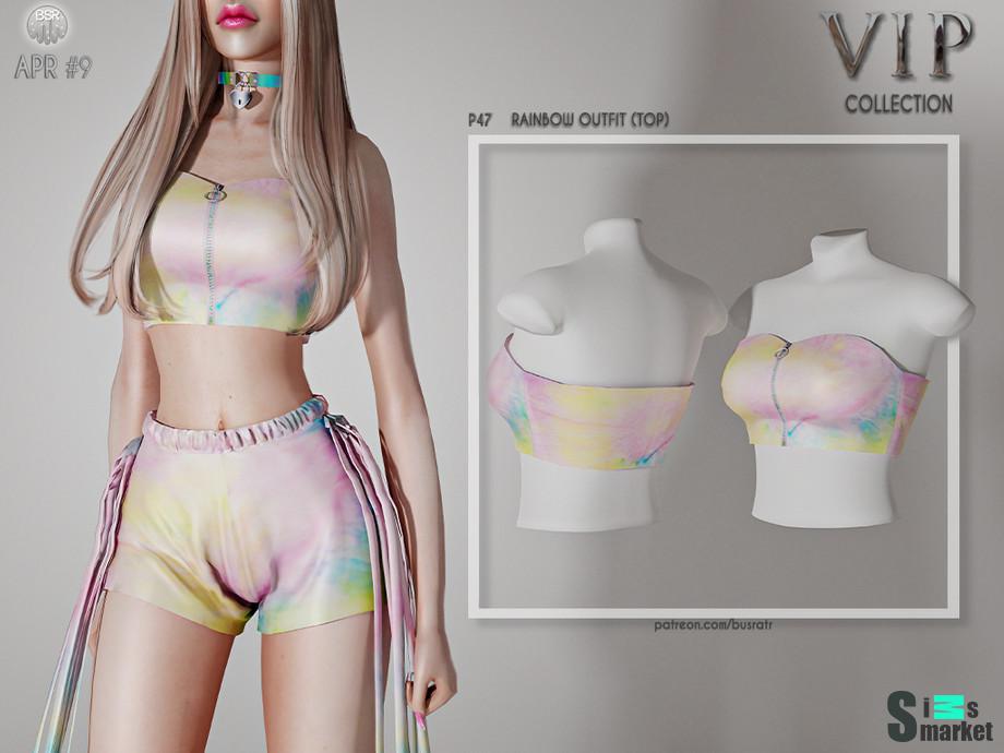 Топ P47 by busra-tr для Симс 4. Скачать мод