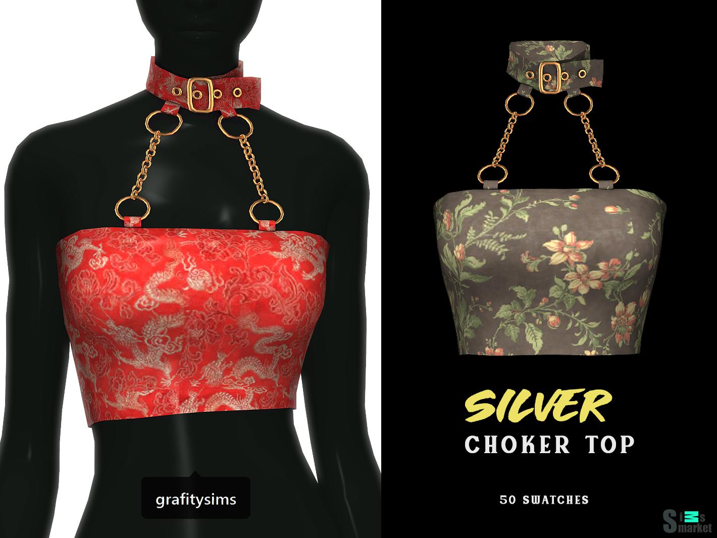 Топ Silver от Grafity-cc для Симс 4. Скачать мод