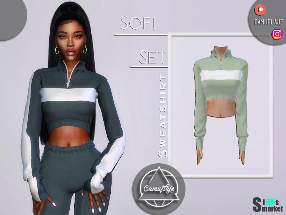 Топ Sofi by Camuflaje для Симс 4. Скачать мод