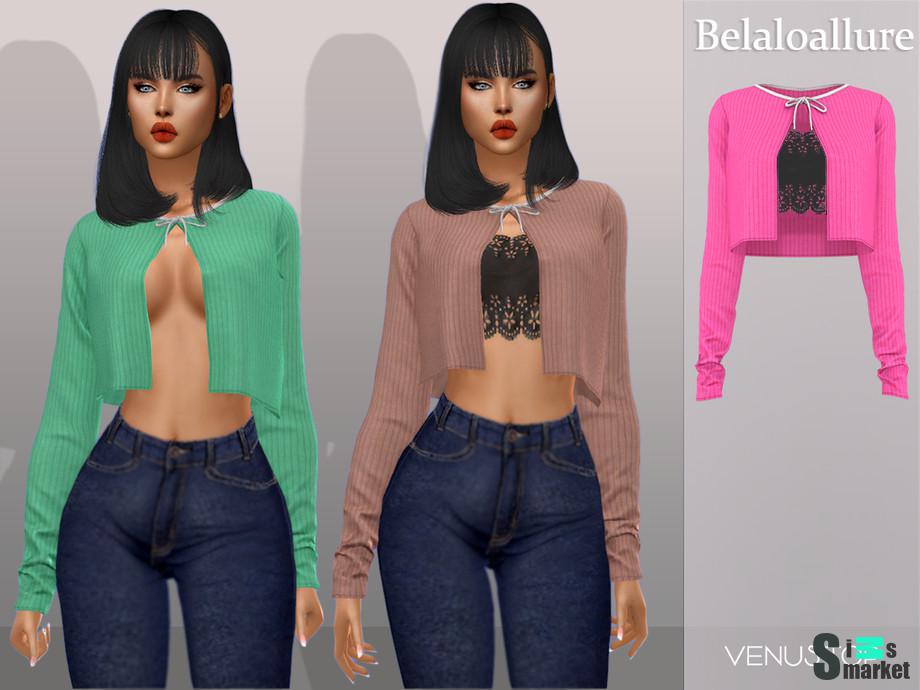 Топ Venus by belal1997 для Симс 4. Скачать мод