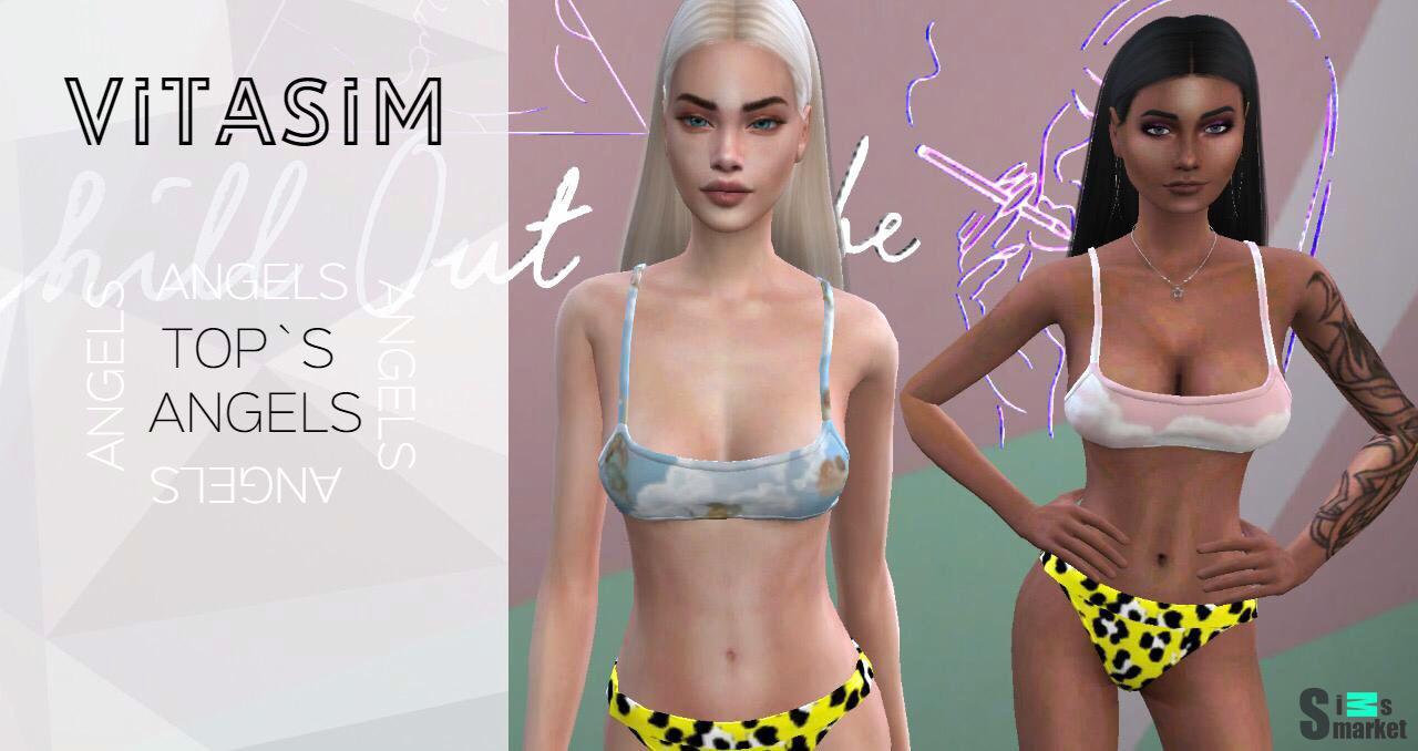 ~ Топы "Angels" ~ VitaSim для Симс 4. Скачать мод ~ Топы "Angels" ~ VitaSim для Симс 4. Скачать мод