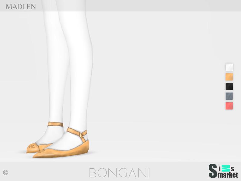 Туфли Bonghani от Madlen для Симс 4. Скачать мод