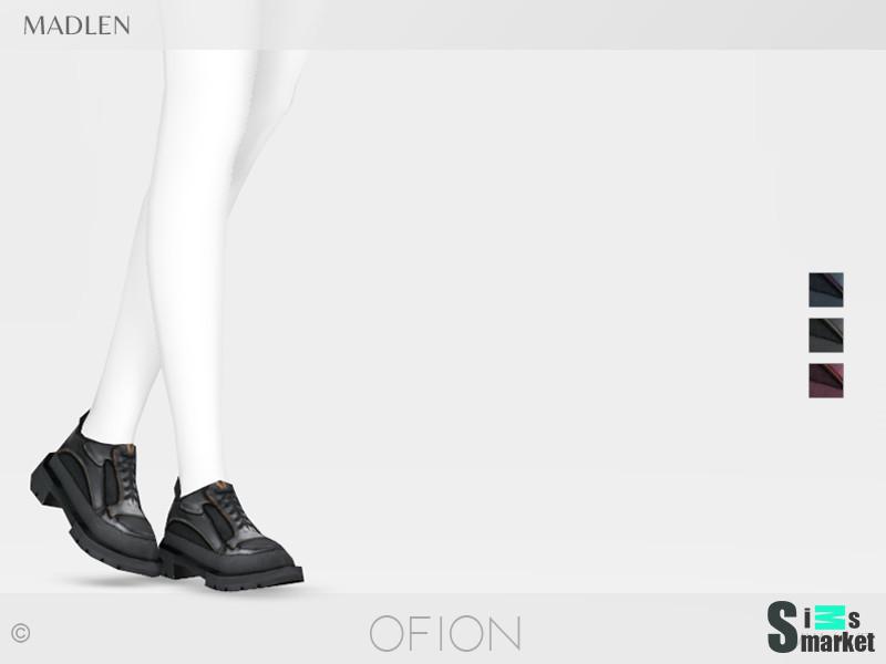 Туфли Ofion от madlen для Симс 4. Скачать мод