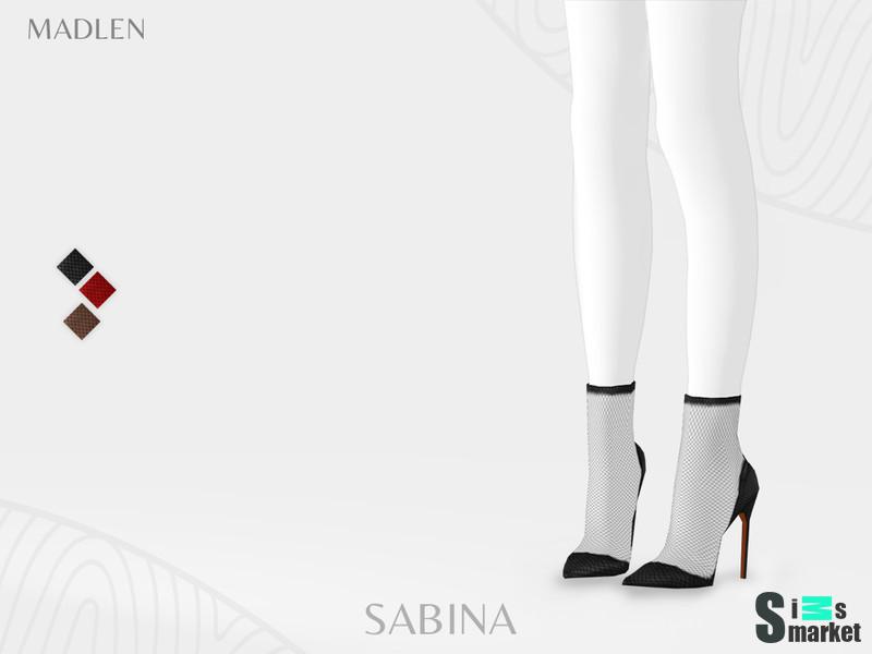 Туфли Sabina от Madlen  для Симс 4. Скачать мод