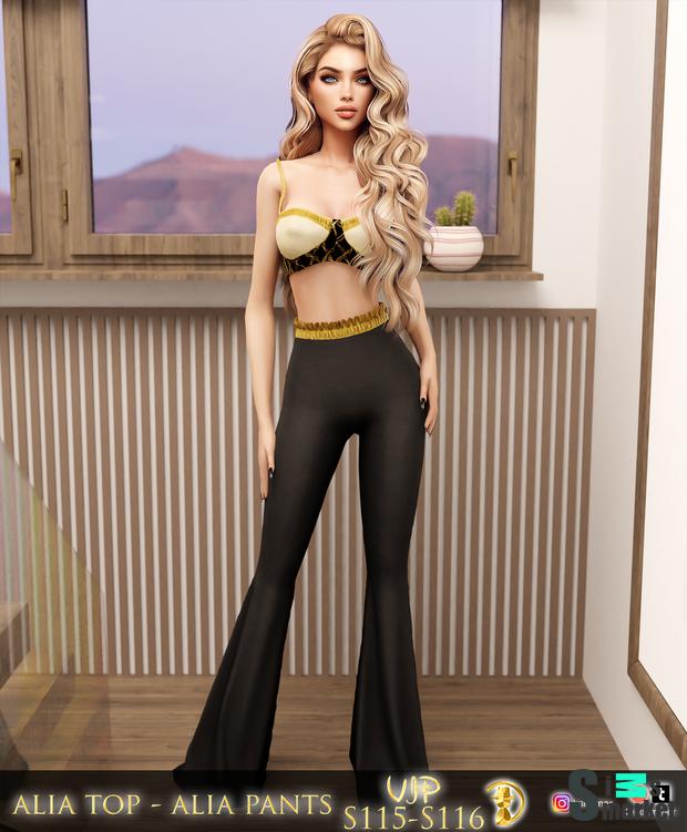 [turksimmer] Alia Pants S116 VIP_Patreon для Симс 4. Скачать мод