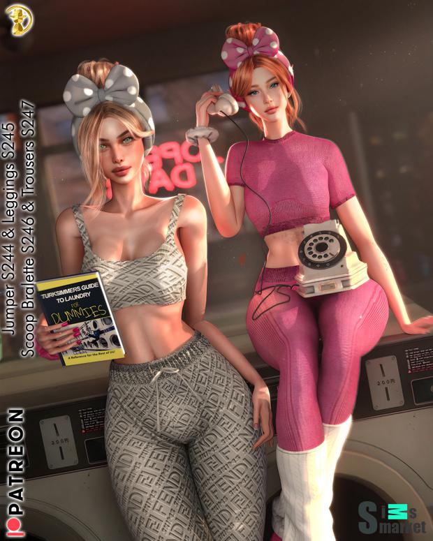 [turksimmer] FxS Jumper S244 - VIP_Patreon.package для Симс 4. Скачать мод