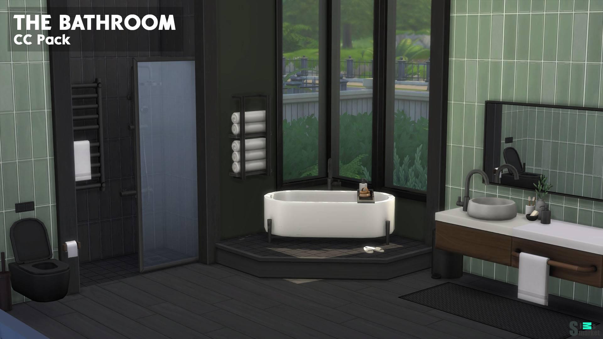 Ванная комната "The Bathroom Collection" для Симс 4 для Симс 4. Скачать мод