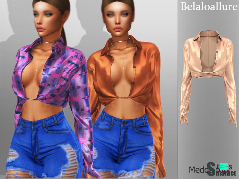 Верх Madda от belloallure для Симс 4. Скачать мод