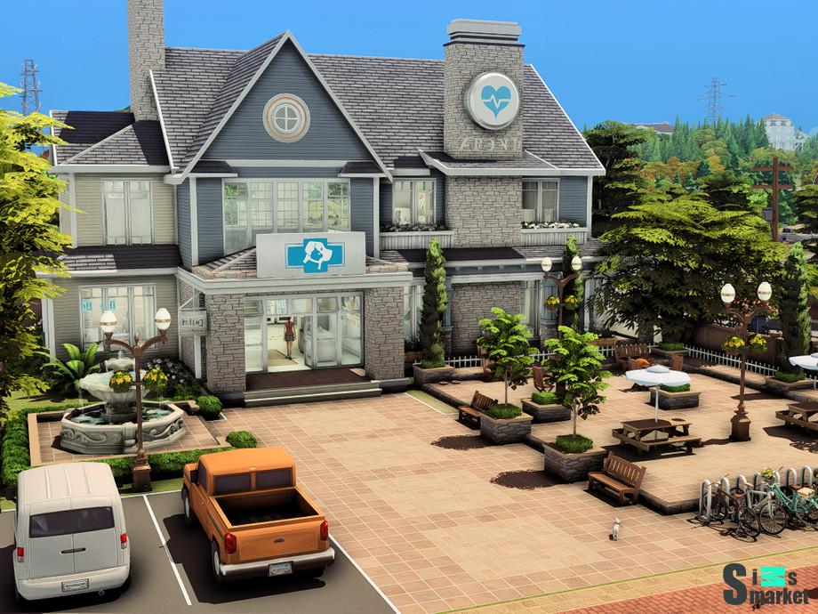 Ветеринарная клиника "Vet Clinic" - для Симс 4 для Симс 4. Скачать мод