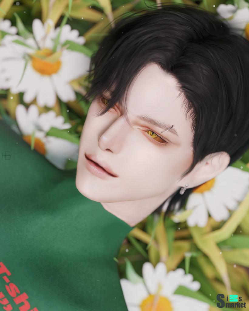 WAN PERM CUT by MOOOD_HAIR для Симс 4. Скачать мод