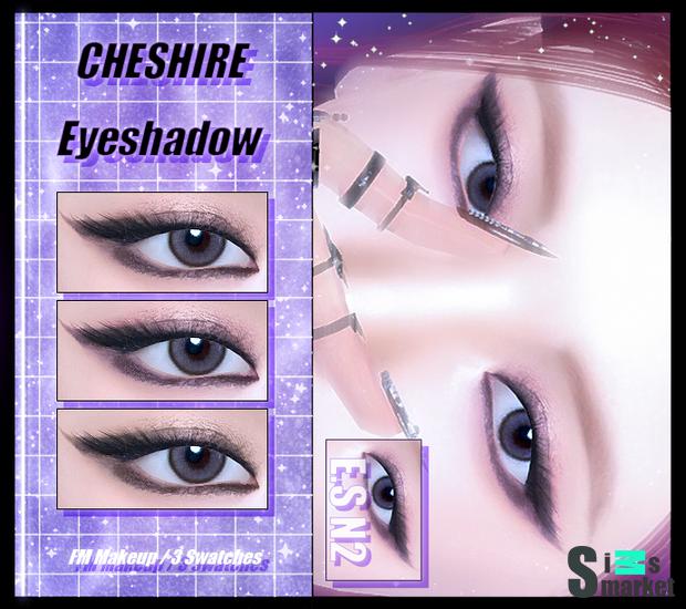 [YUNNASIMS] Cheshire Eyeshadow N2 для Симс 4. Скачать мод