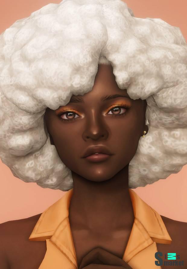 Женская прическа "alana hair" для Симс 4 для Симс 4. Скачать мод
