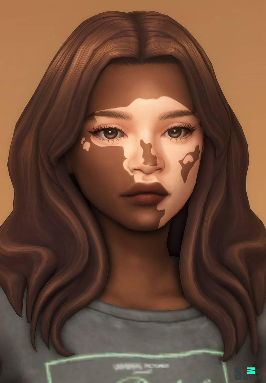Женская прическа "bella hair" для Симс 4 для Симс 4. Скачать мод