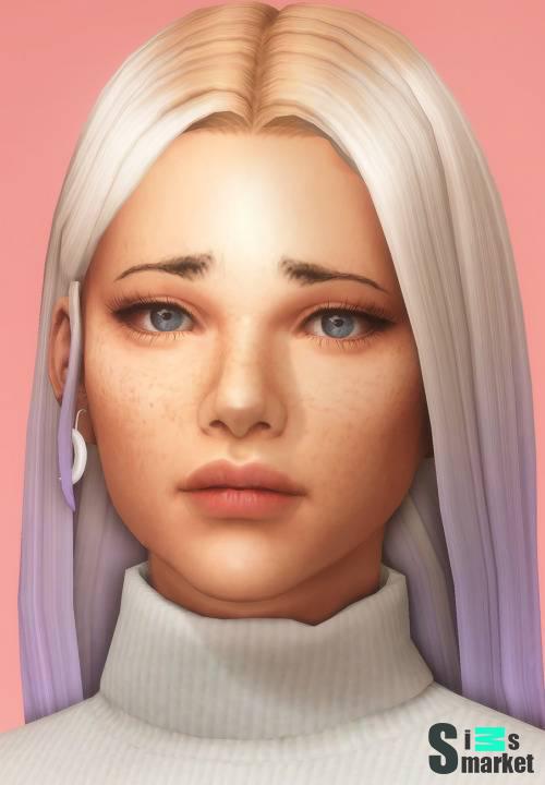 Женская прическа "sonja hair" для Симс 4 для Симс 4. Скачать мод