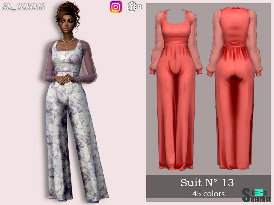 sl-suit-13 для Симс 4. Скачать мод