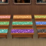Elegant Flower Pattern Furniture Set #1-Samtuse963