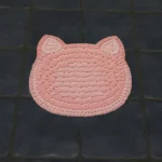 Cute Cat Face Dance Rug #17 Samtuse963