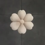Cute Fluffy Flower Dance Rug #9 Samtuse963
