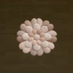 Cute Fluffy Flower Dance Rug #7 Samtuse963